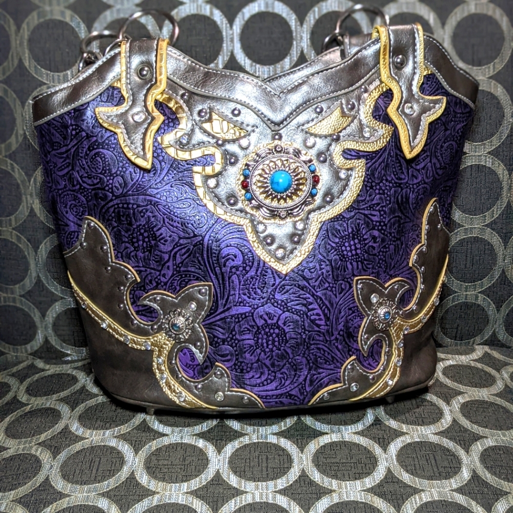 Western style tote